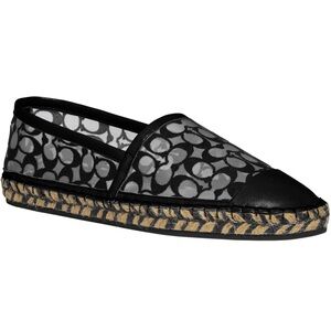 Coach Women's Black Espadrille Flats